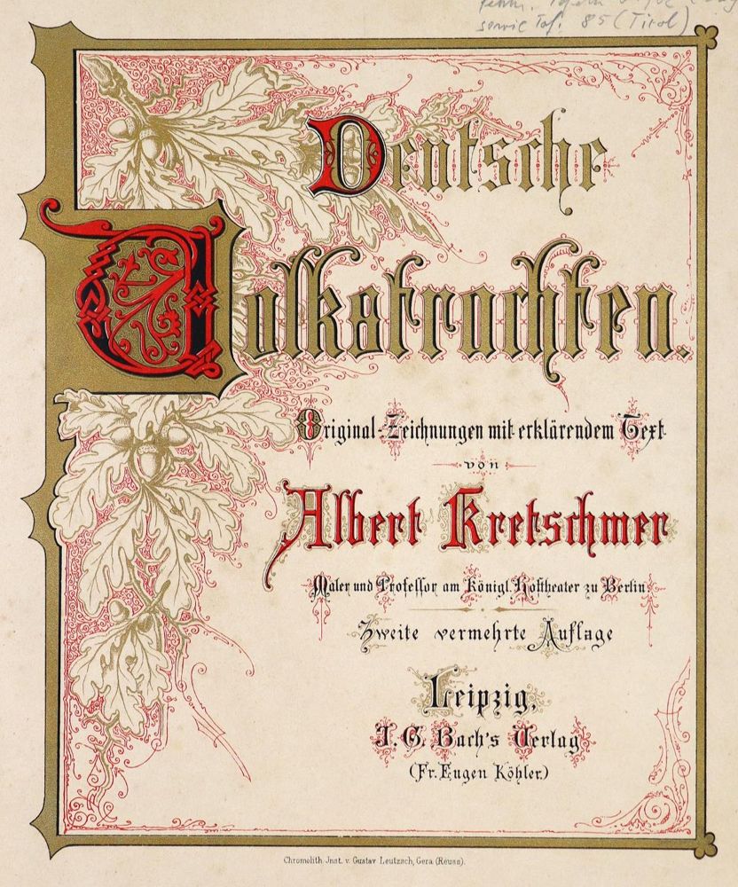 Große Abbildung Nr.2: 133-3767 Kretschmer, Albert: (Künstlergraphik)