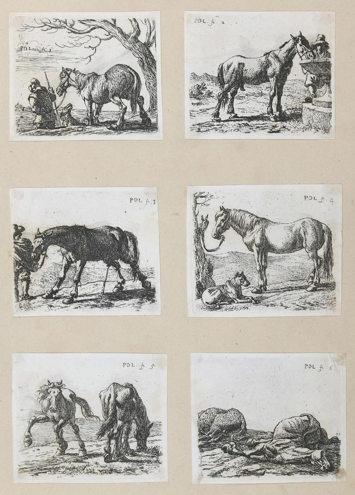 Große Abbildung Nr.2: 133-3779 Laer, Pieter Jacobsz van: (Künstlergraphik)