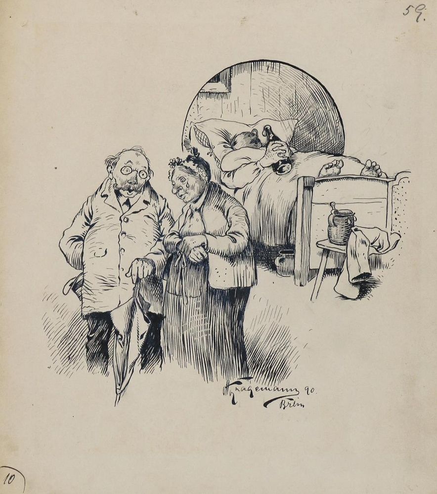 Große Abbildung Nr.1: 133-3780 Lagemann, Otto: (Künstlergraphik)