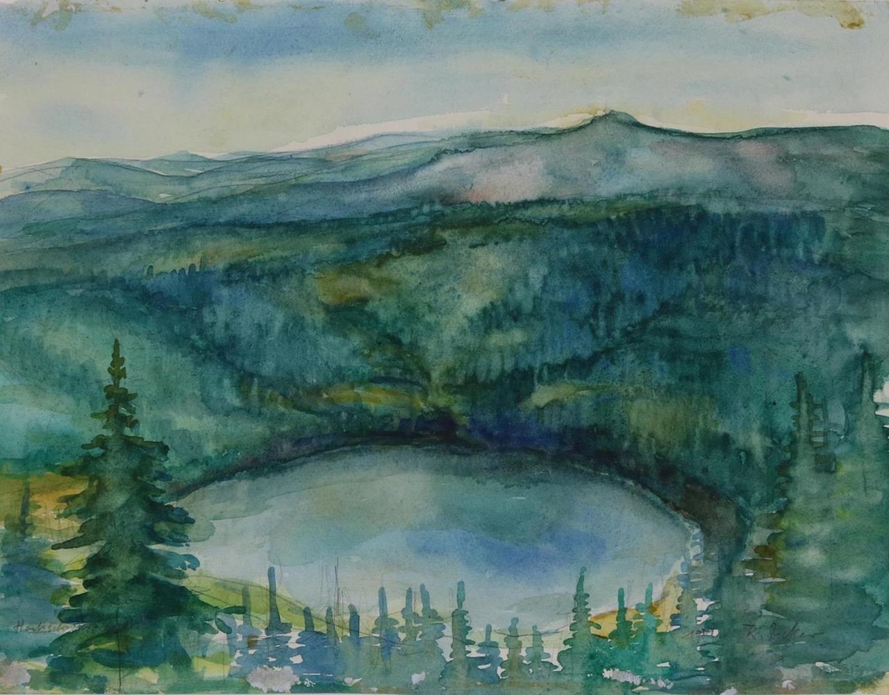 Große Abbildung Nr.6: 133-3783 Landschaften.: (Künstlergraphik)