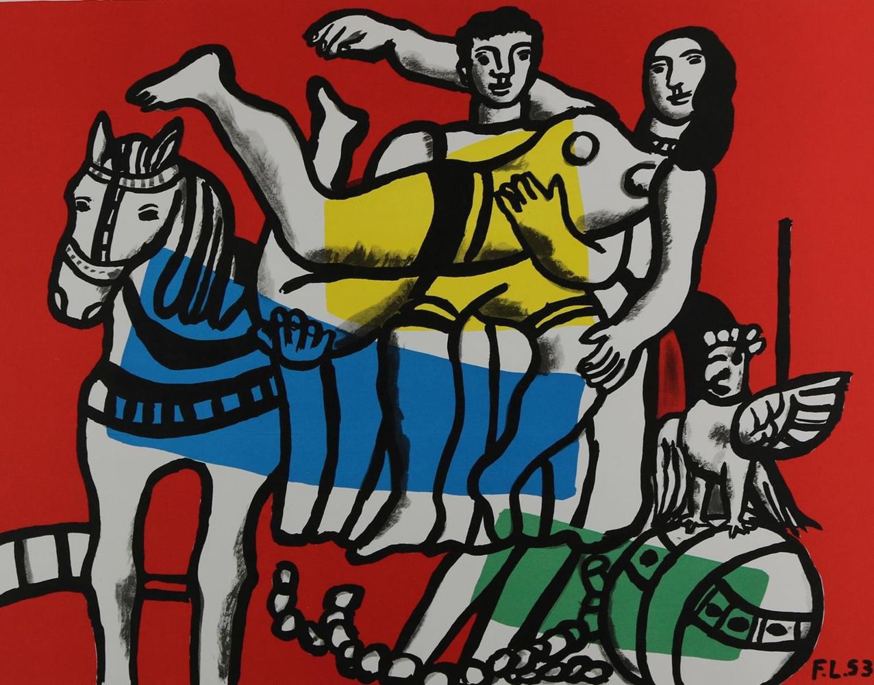 Große Abbildung Nr.1: 133-3792 Léger, Fernand: (Künstlergraphik)