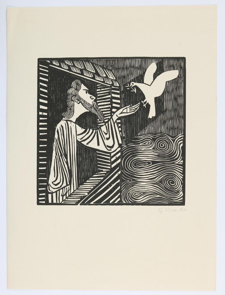 Große Abbildung Nr.1: 133-3831 Marcks, Gerhard: (Künstlergraphik)