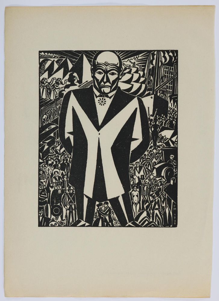 Große Abbildung Nr.1: 133-3836 Masereel, Frans: (Künstlergraphik)