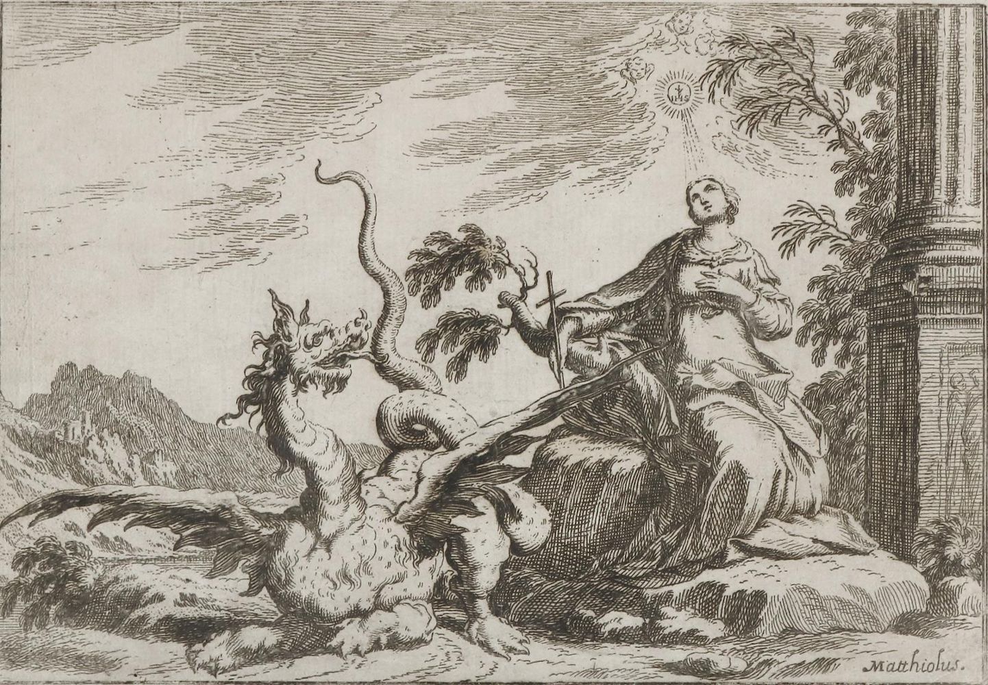 Große Abbildung Nr.1: 133-3839 Mattioli, Ludovico: (Künstlergraphik)