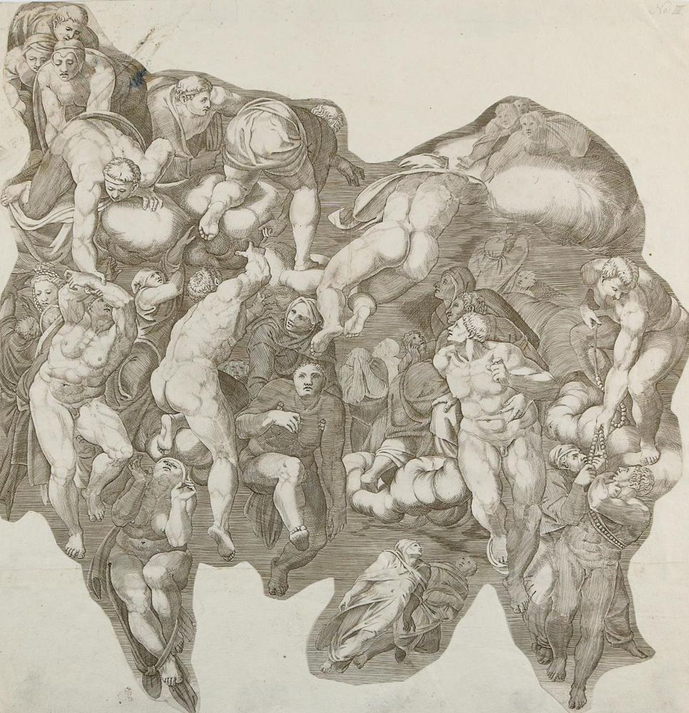 Große Abbildung Nr.1: 133-3852 Michelangelo Buonarroti: (Künstlergraphik)