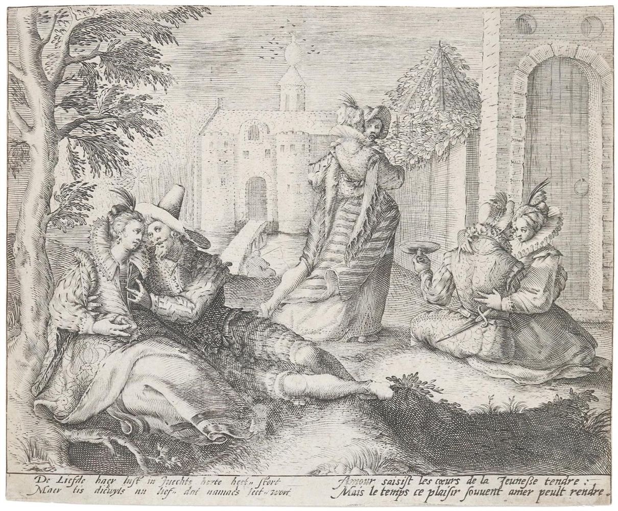 Große Abbildung Nr.1: 133-3879 Niederländischer Altmeister: (Künstlergraphik)