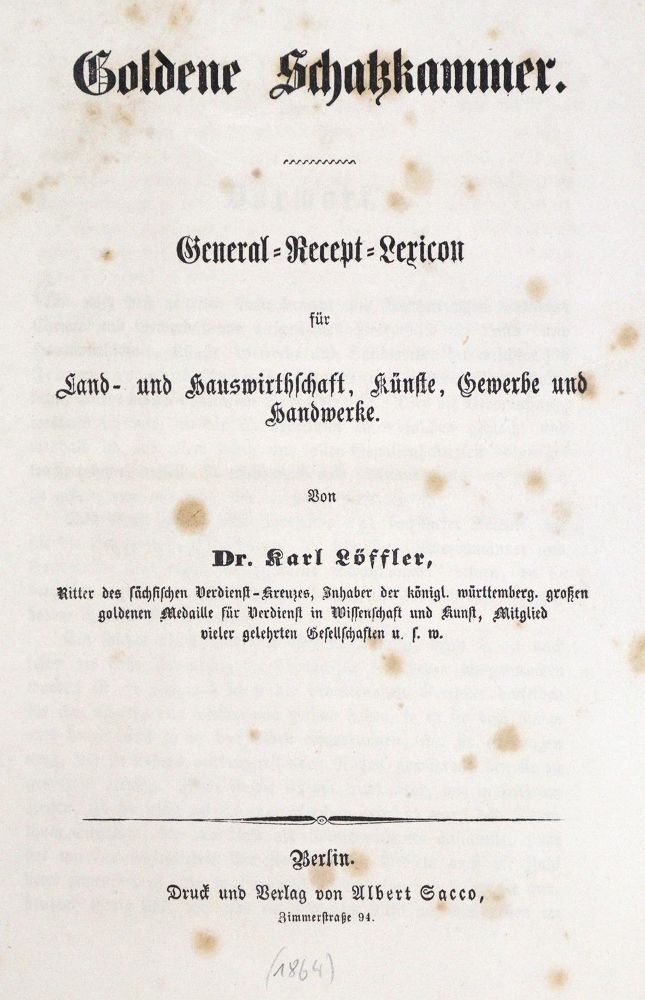 Große Abbildung Nr.2: 133-388 Löffler,K.: (Küche und Haushalt, Haushalt)