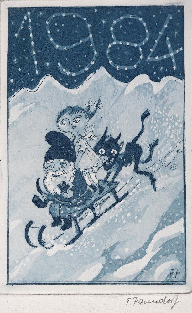 Große Abbildung Nr.5: 133-3895 Panndorf, Fritz: (Künstlergraphik)
