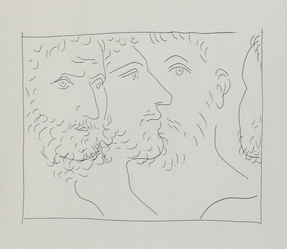 Große Abbildung Nr.2: 133-3912 Picasso, Pablo: (Künstlergraphik)