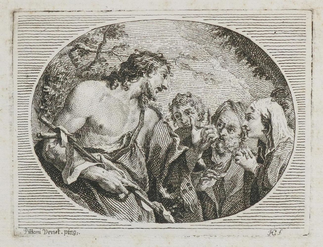 Große Abbildung Nr.1: 133-3920 Pittoni, Giovanni Battista (auch: Giambattista Pittoni,: (Künstlergraphik)