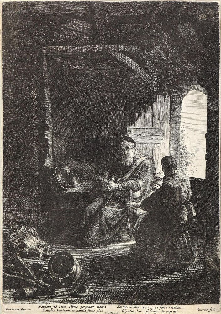 Große Abbildung Nr.1: 133-3949 Leeuw, Willem van der: (Künstlergraphik, Rembrandt)