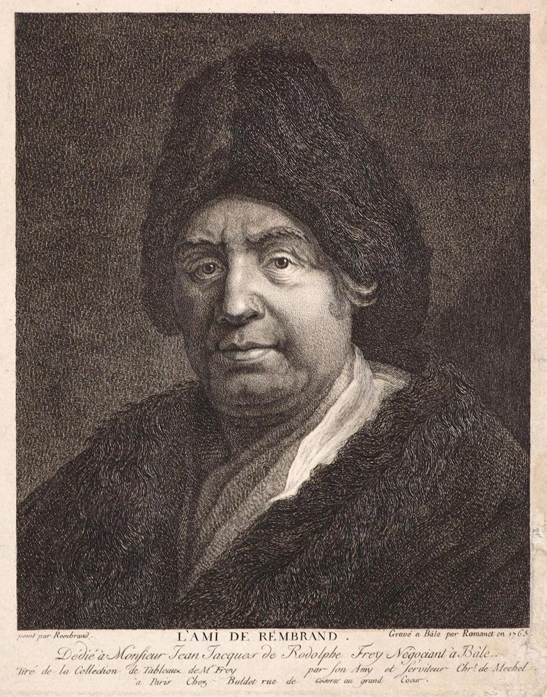 Große Abbildung Nr.3: 133-3949 Leeuw, Willem van der: (Künstlergraphik, Rembrandt)
