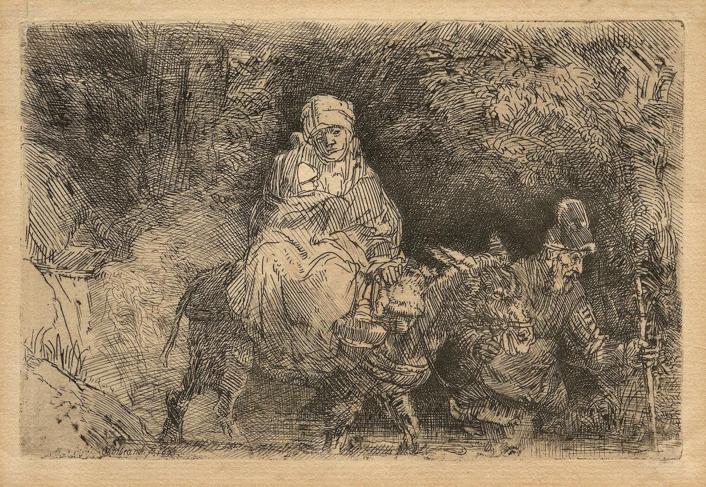 Große Abbildung Nr.1: 133-3951 Rembrandt, Harmensz. van Rijn: (Künstlergraphik)