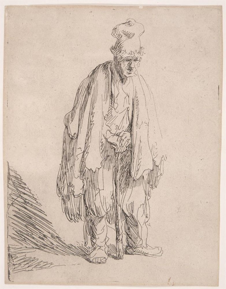 Große Abbildung Nr.1: 133-3955 Rembrandt, Harmensz van Rijn: (Künstlergraphik)