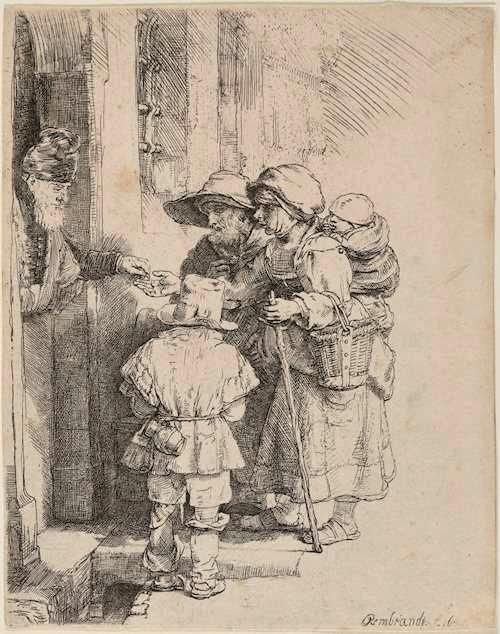 Große Abbildung Nr.1: 133-3957 Rembrandt, Harmensz. van Rijn: (Künstlergraphik)