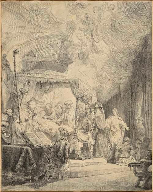 Große Abbildung Nr.1: 133-3958 Rembrandt, Harmensz. van Rijn: (Künstlergraphik)