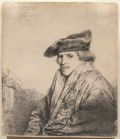 Große Abbildung Nr.1: 133-3960 Rembrandt, Harmensz. van Rijn: (Künstlergraphik)