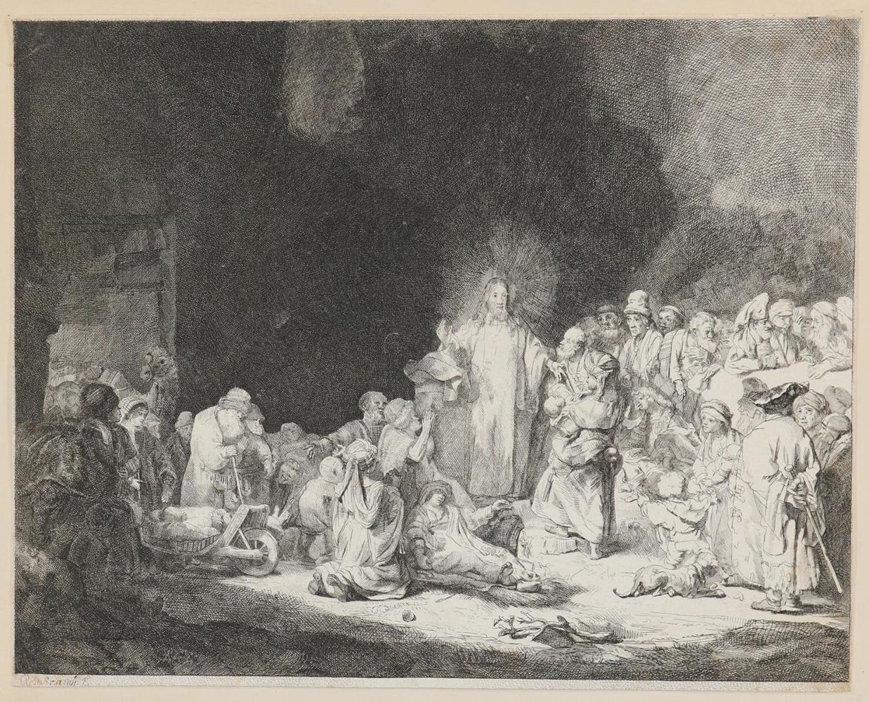 Große Abbildung Nr.1: 133-3963 Rembrandt, Harmensz van Rijn: (Künstlergraphik)