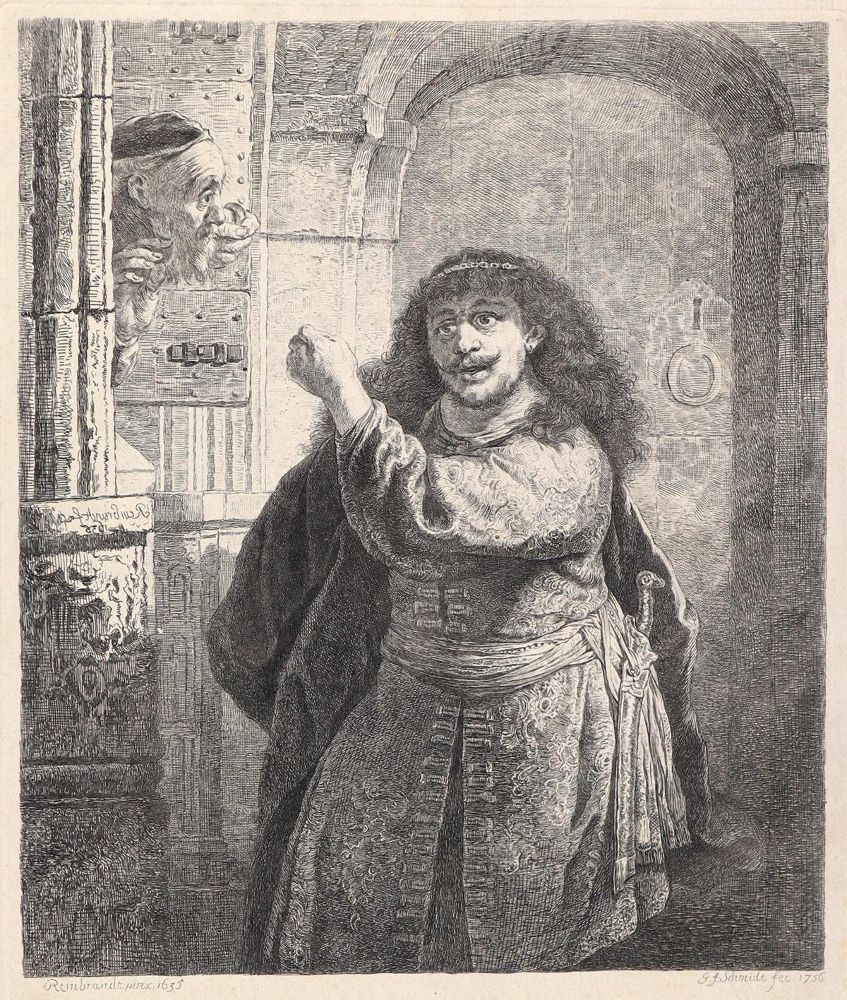 Große Abbildung Nr.1: 133-3975 Rembrandt van Rijn, Harmenszoon: (Künstlergraphik)