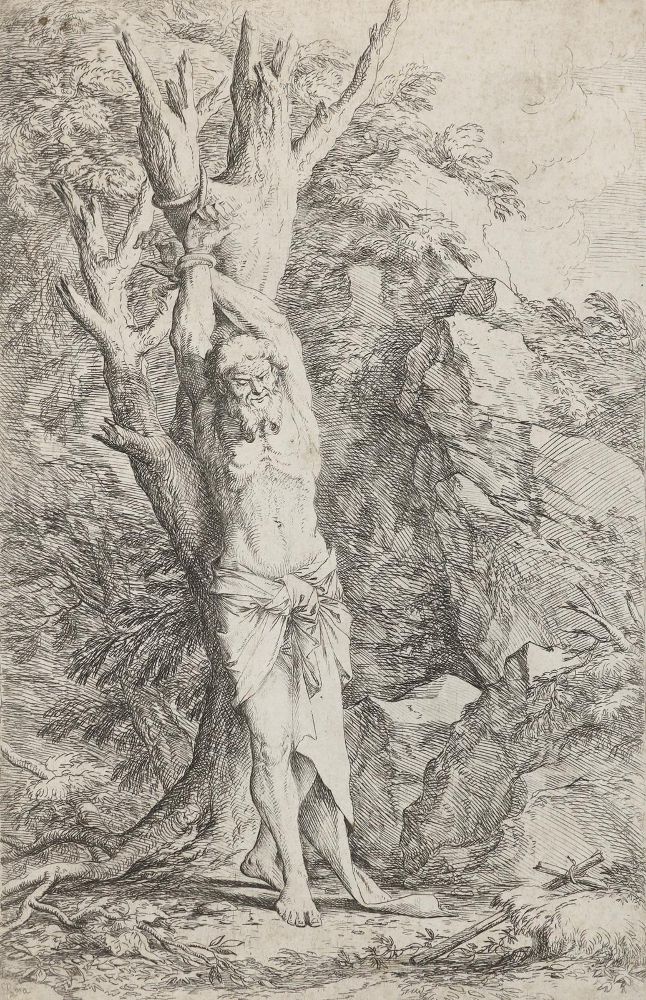 Große Abbildung Nr.1: 133-4004 Rosa, Salvator: (Künstlergraphik)