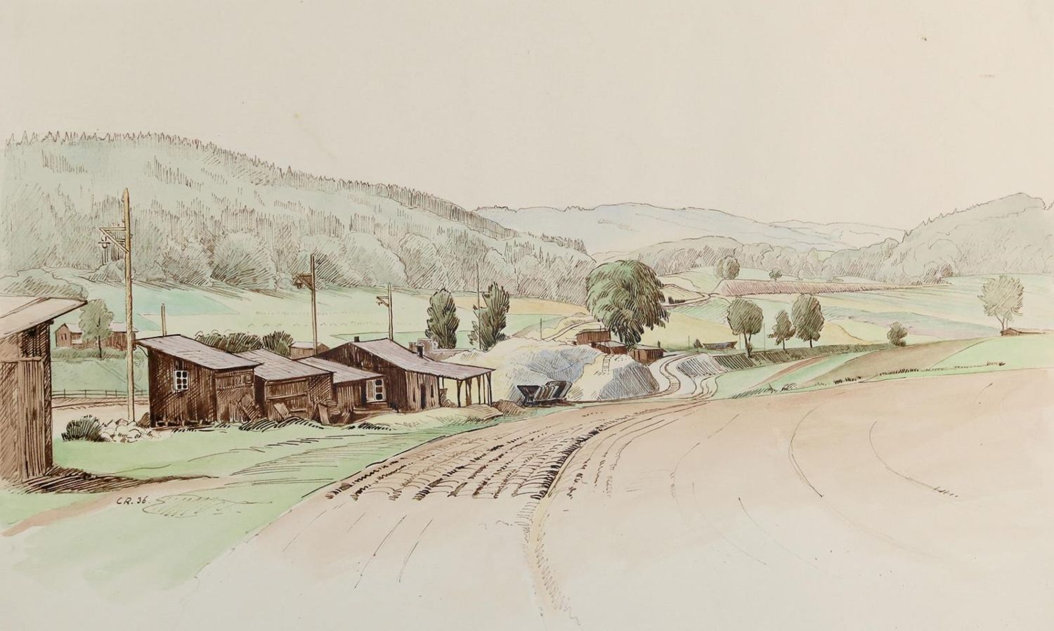Große Abbildung Nr.1: 133-4008 Rühle, Clara: (Künstlergraphik)