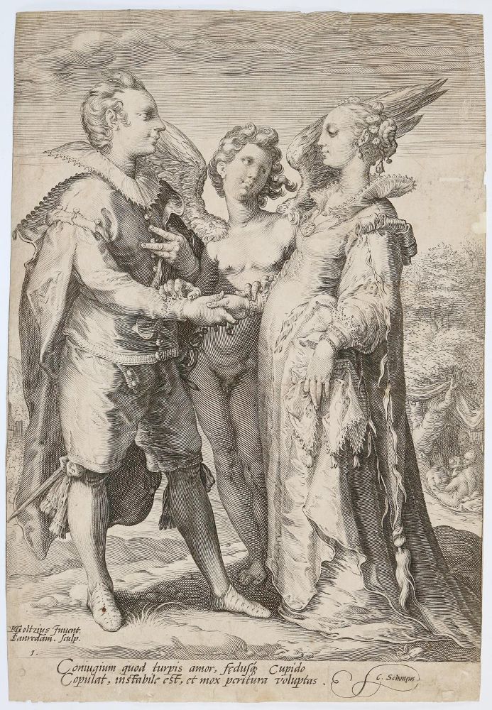 Große Abbildung Nr.1: 133-4021 Saenredam, Jan: (Künstlergraphik)