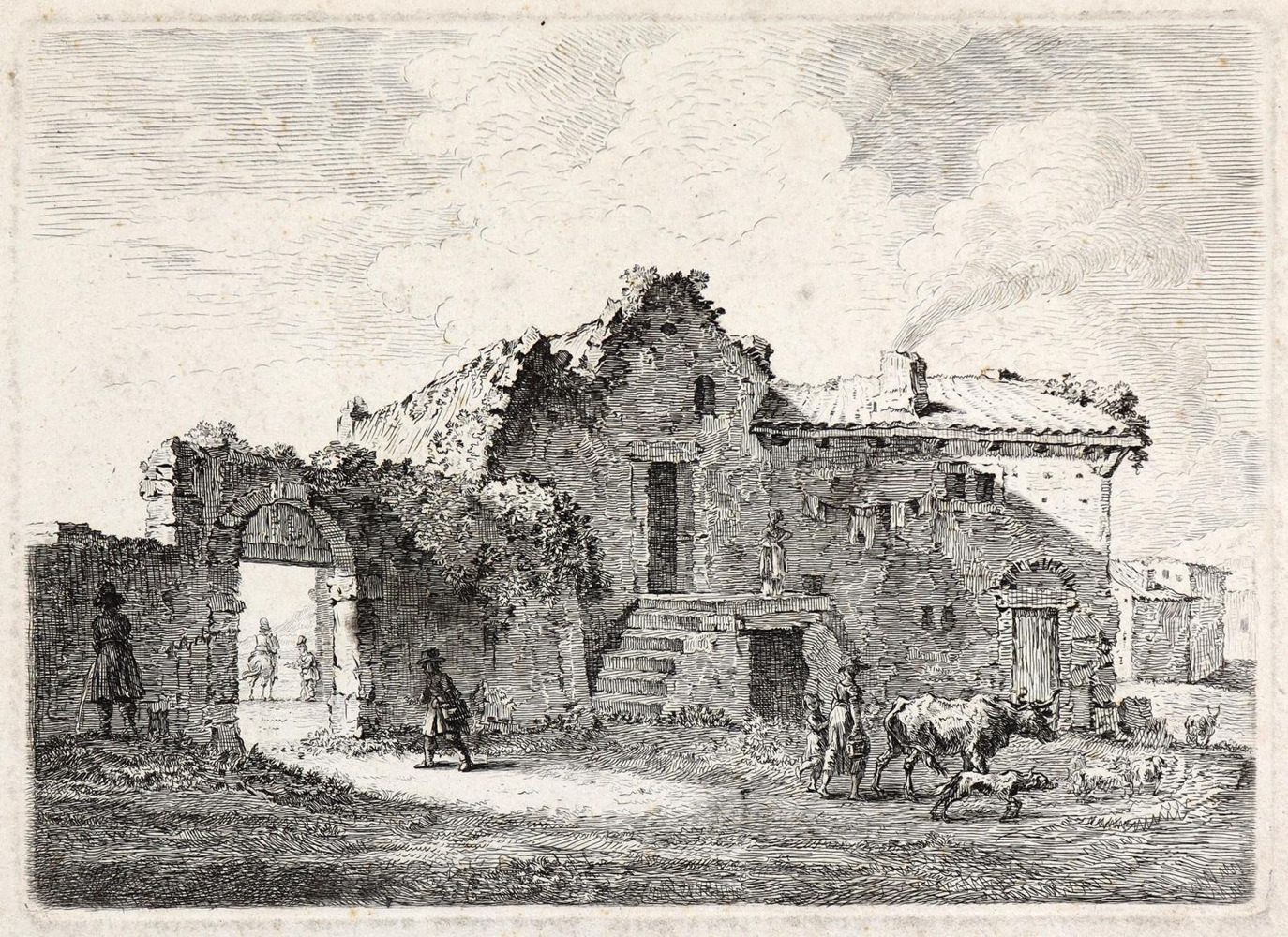 Große Abbildung Nr.1: 133-4051 Schmidt, Georg Friedrich: (Künstlergraphik)