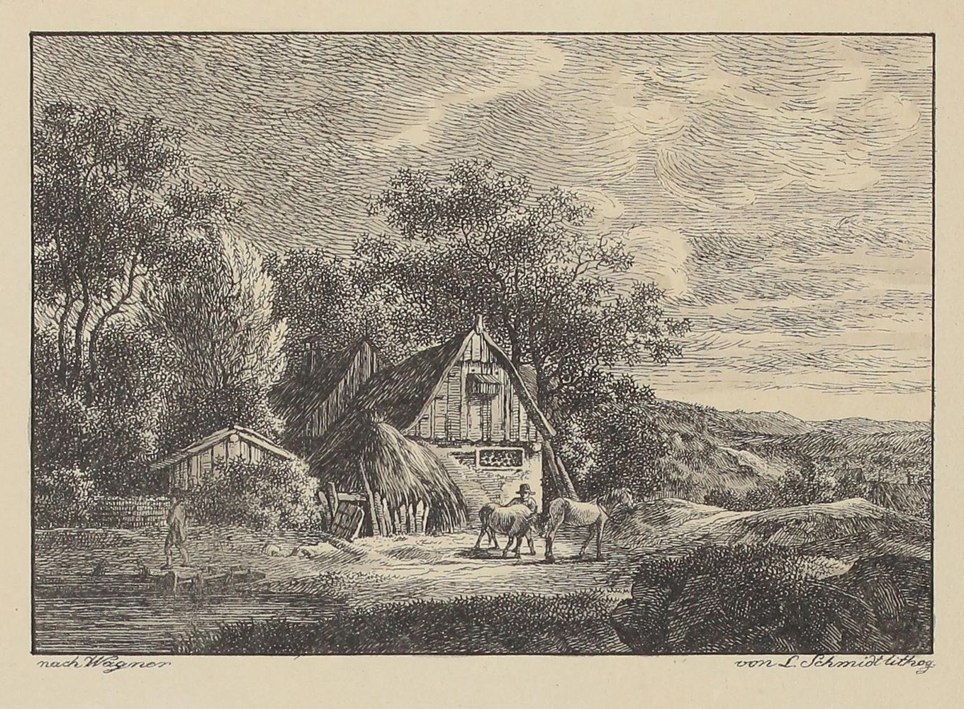 Große Abbildung Nr.1: 133-4055 Schmidt, Louis: (Künstlergraphik)