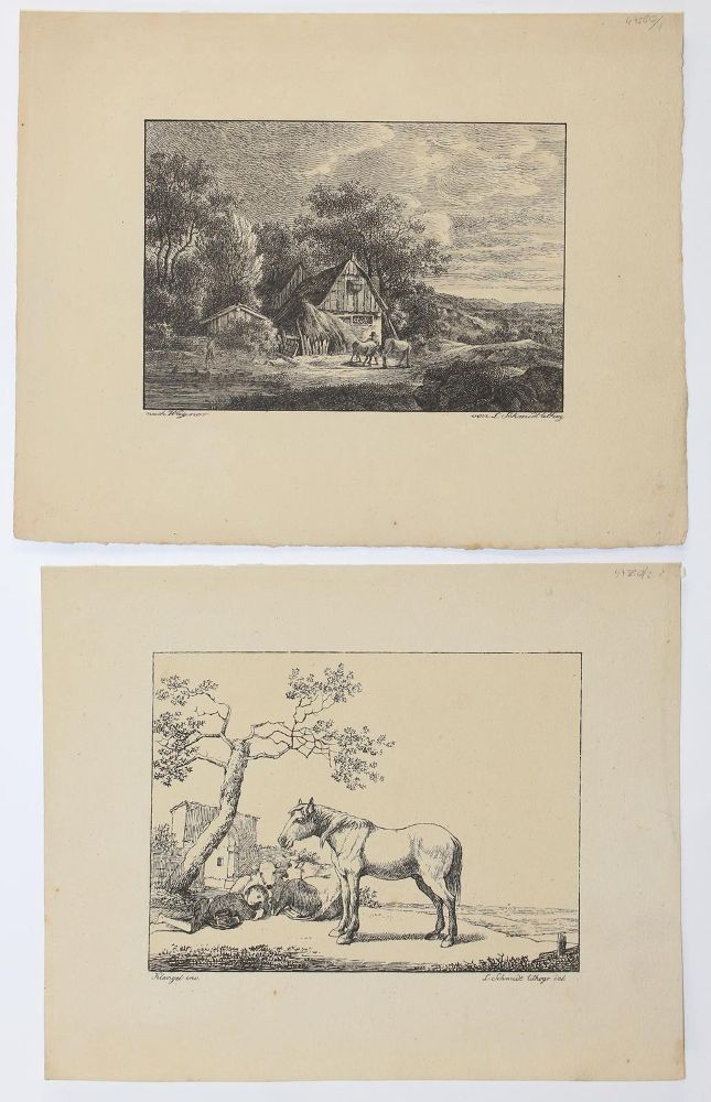 Große Abbildung Nr.2: 133-4055 Schmidt, Louis: (Künstlergraphik)
