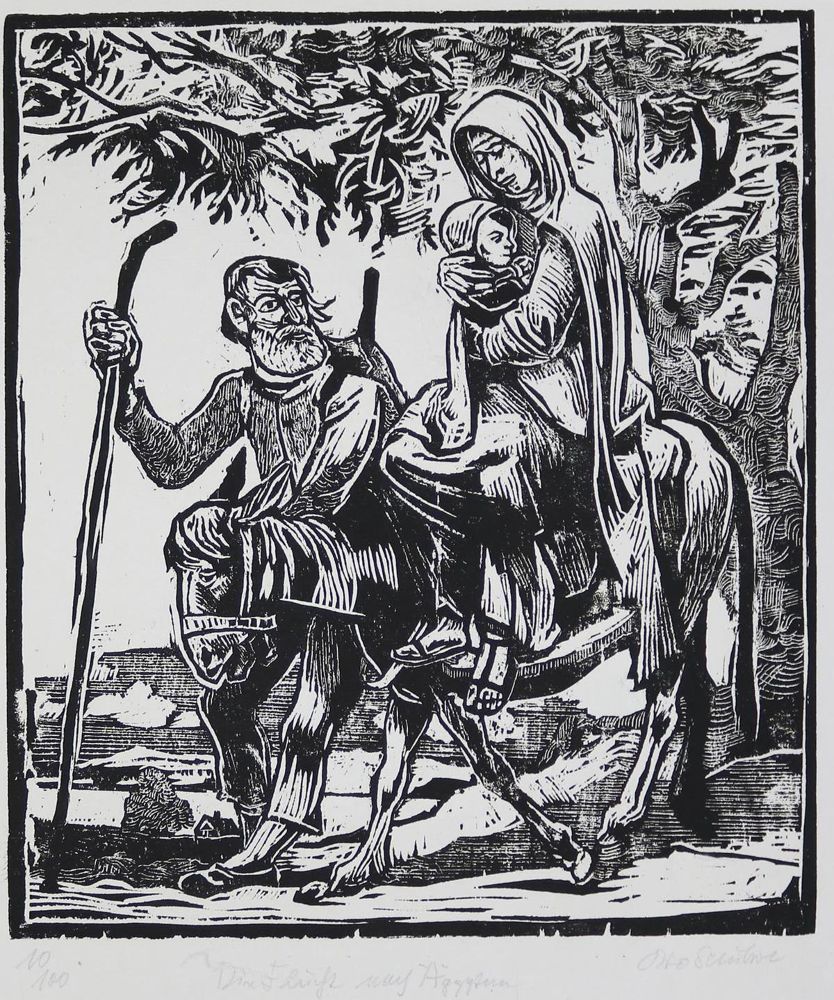 Große Abbildung Nr.2: 133-4064 Schubert, Otto: (Künstlergraphik)