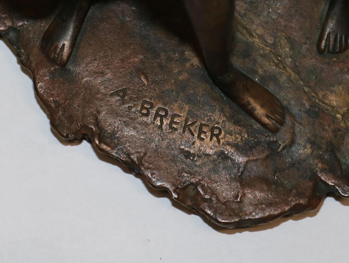 Große Abbildung Nr.3: 133-4076 Breker, Arno: (Künstlergraphik, Skulpturen - Plastiken)