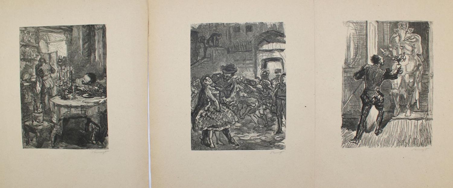 Große Abbildung Nr.2: 133-4097 Slevogt, Max: (Künstlergraphik)