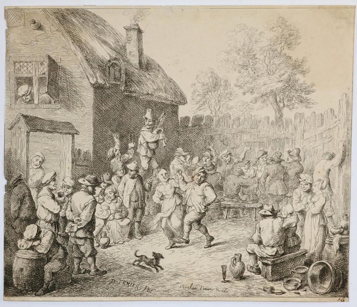 Große Abbildung Nr.1: 133-4125 Teniers, Abraham: (Künstlergraphik)