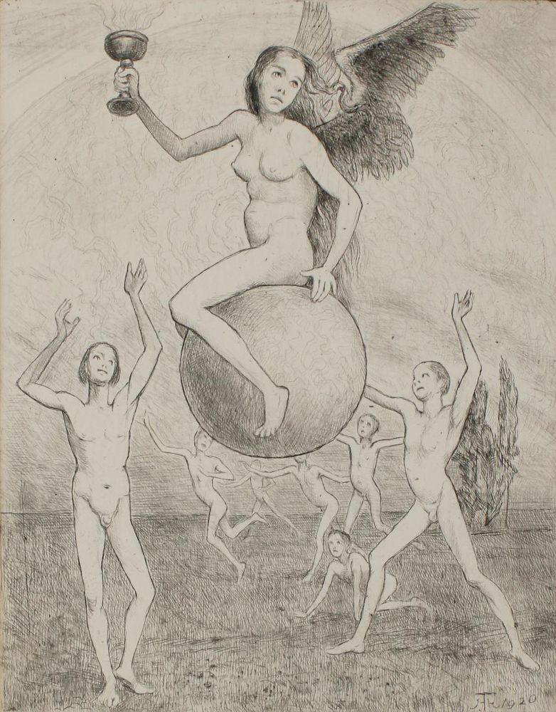 Große Abbildung Nr.1: 133-4128 Thoma, Hans: (Künstlergraphik)