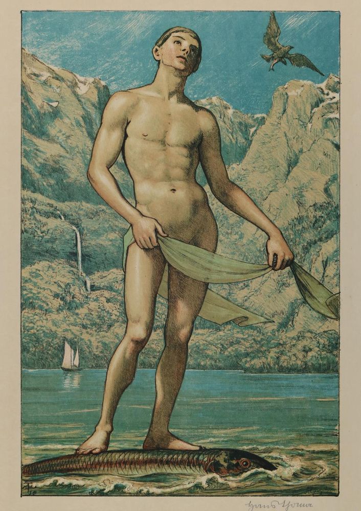 Große Abbildung Nr.1: 133-4130 Thoma, Hans: (Künstlergraphik)