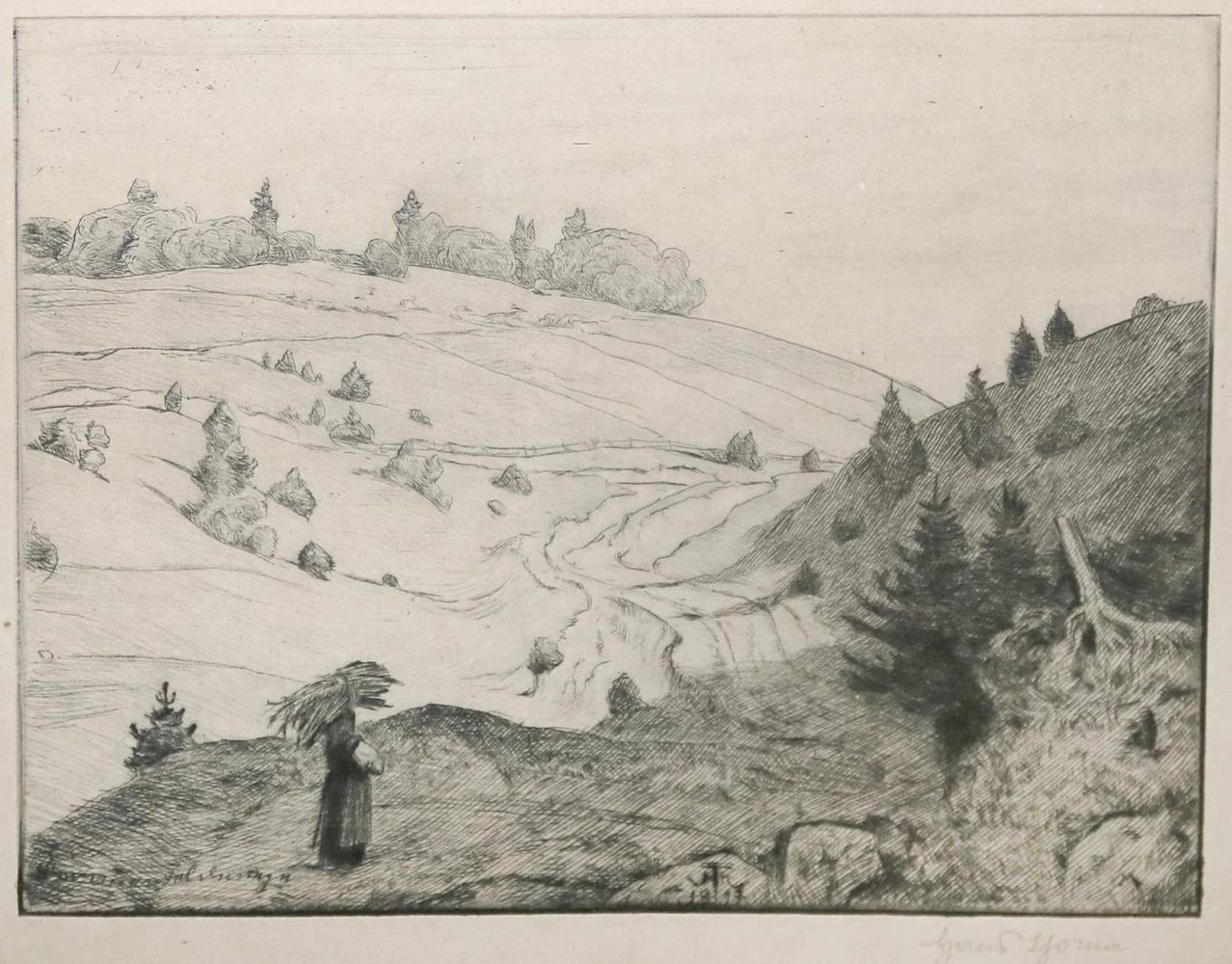 Große Abbildung Nr.1: 133-4134 Thoma, Hans: (Künstlergraphik)