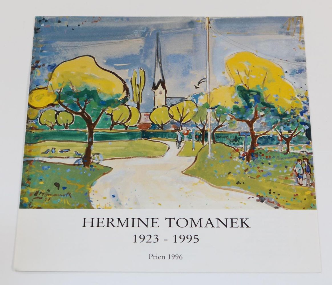 Große Abbildung Nr.2: 133-4142 Tomanek, Hermine: (Künstlergraphik)