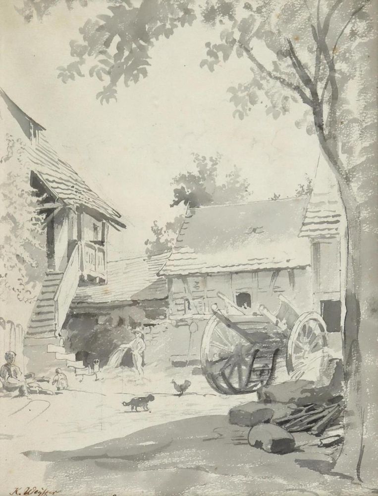 Große Abbildung Nr.1: 133-4227 Weysser, Karl: (Künstlergraphik)