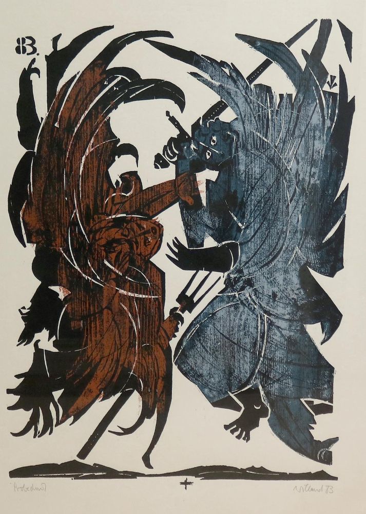 Große Abbildung Nr.4: 133-4231 Willand, Detlef: (Künstlergraphik)