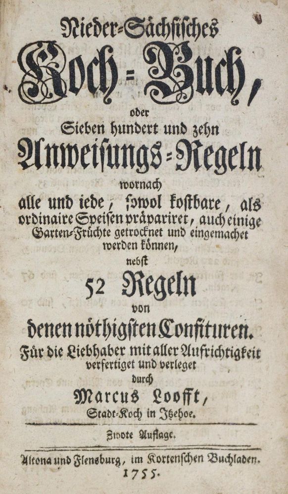 Große Abbildung Nr.1: 133-434 Loofft,M.: (Küche und Haushalt, Kochbücher)
