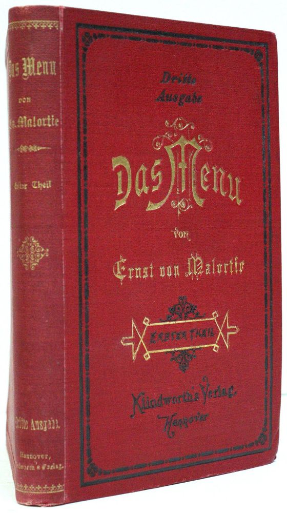 Große Abbildung Nr.1: 133-435 Malortie,E.v.: (Küche und Haushalt, Kochbücher)