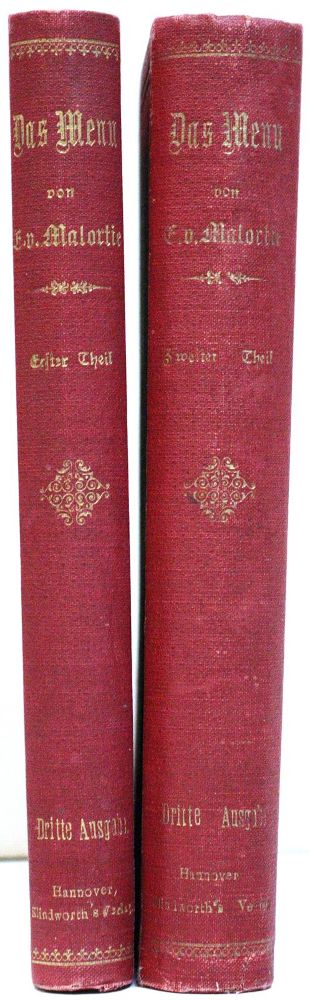Große Abbildung Nr.2: 133-435 Malortie,E.v.: (Küche und Haushalt, Kochbücher)