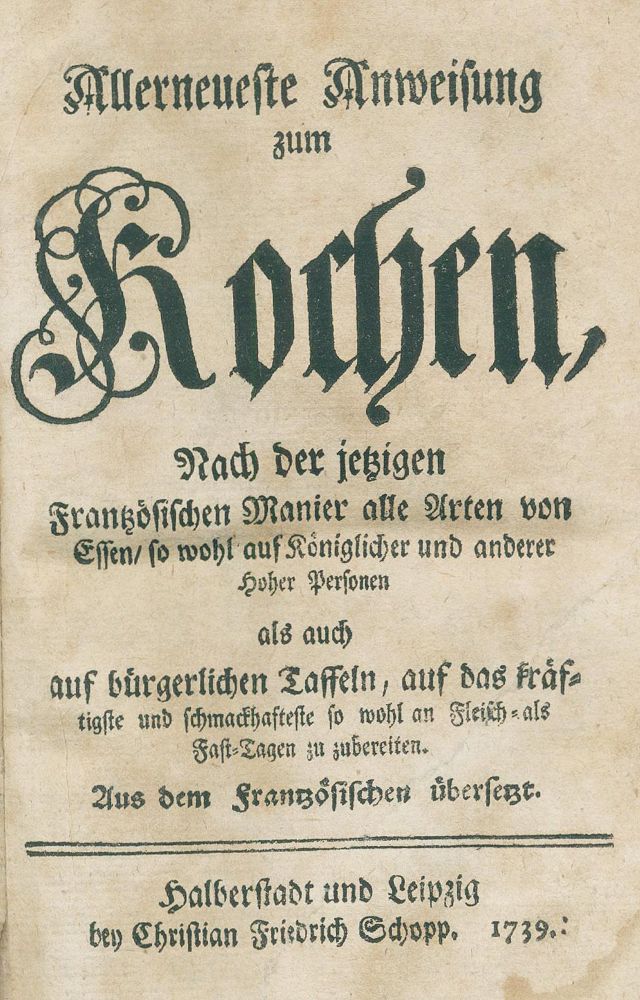Große Abbildung Nr.2: 133-436 (Massialot,F.).: (Küche und Haushalt, Kochbücher)