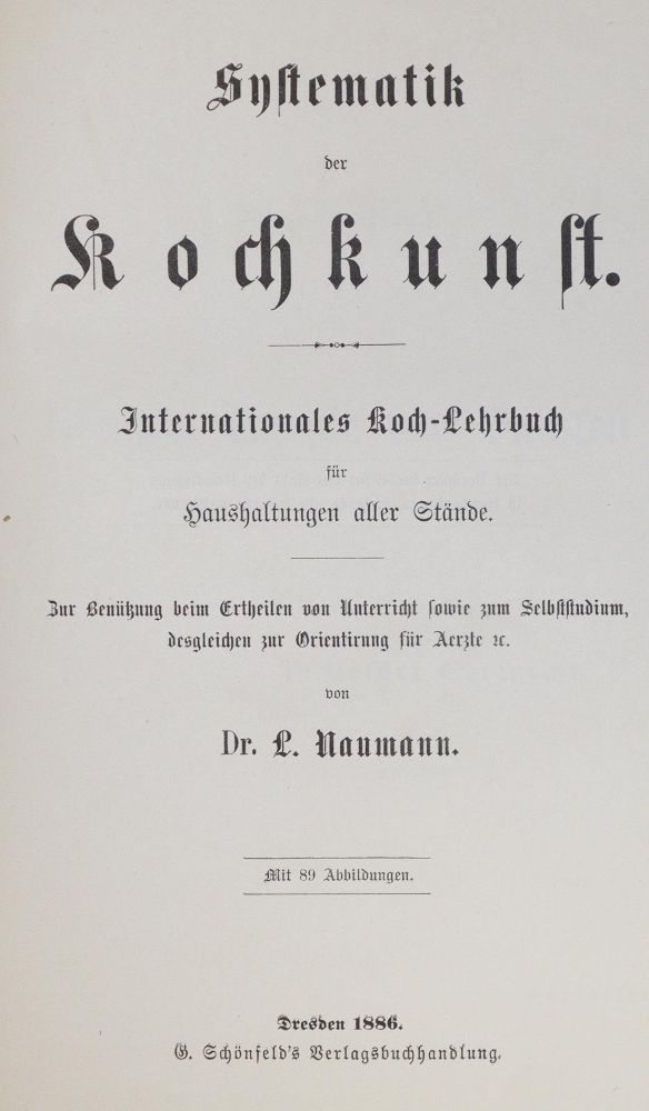 Große Abbildung Nr.1: 133-441 Naumann,L.: (Küche und Haushalt, Kochbücher)