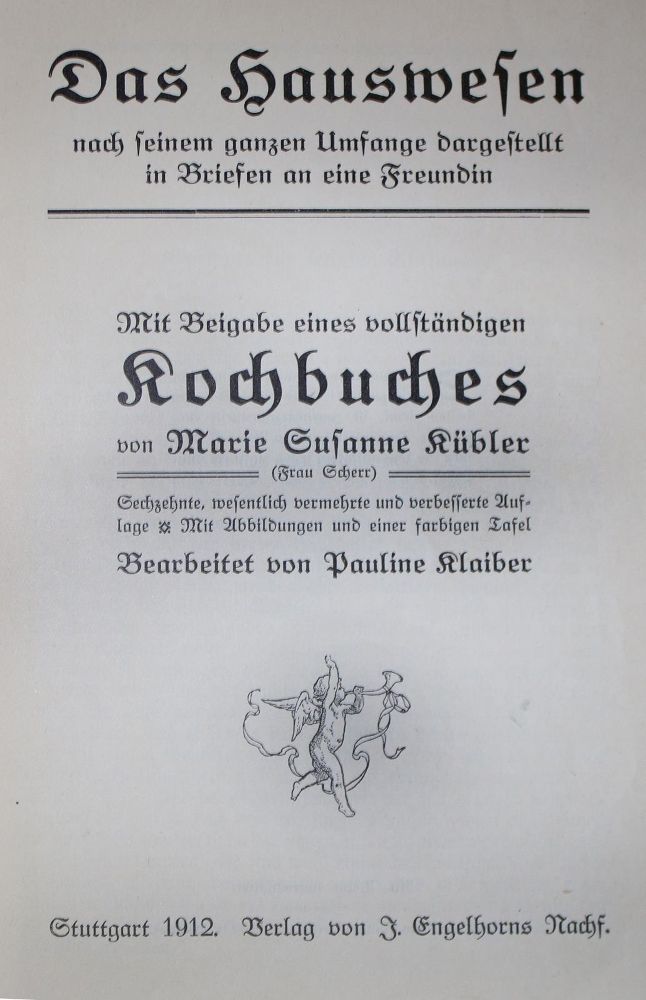 Große Abbildung Nr.2: 133-449 Rytz,L.: (Küche und Haushalt, Kochbücher)