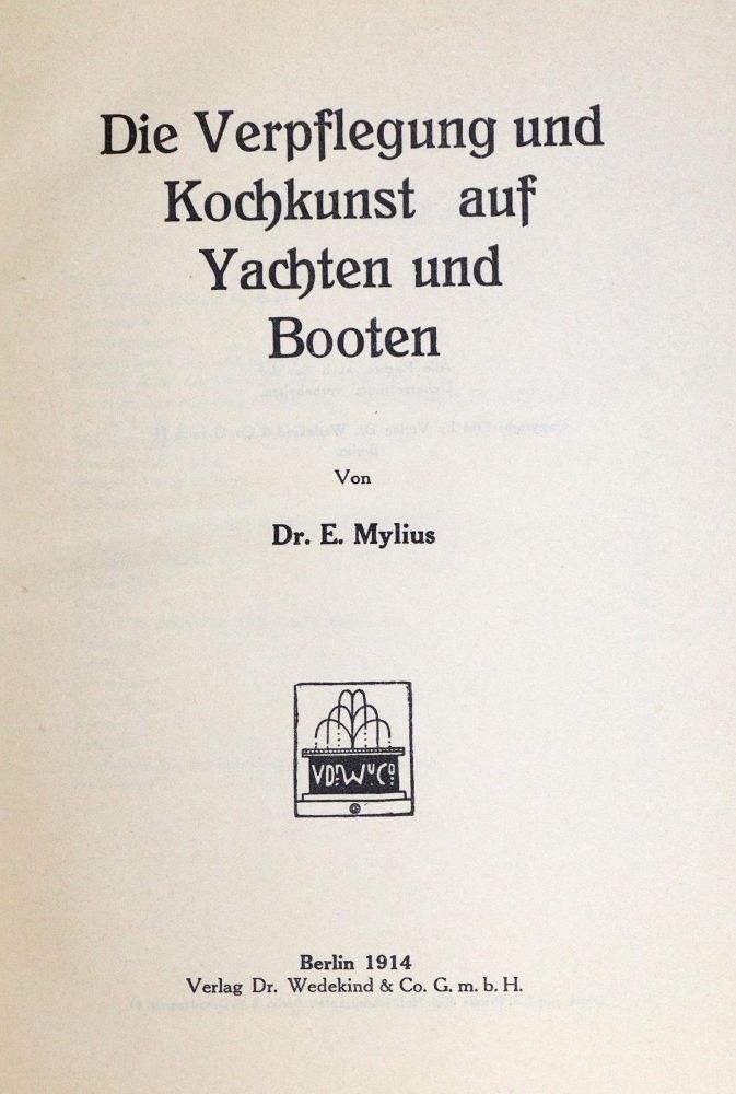 Große Abbildung Nr.4: 133-452 Brodmeyer,K.J.H.: (Küche und Haushalt, Kochbücher, Schiffsküche)
