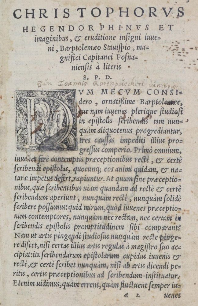 Große Abbildung Nr.1: 133-47 Cicero,M.T.: (Alte Drucke, Handschriften und Theologie)