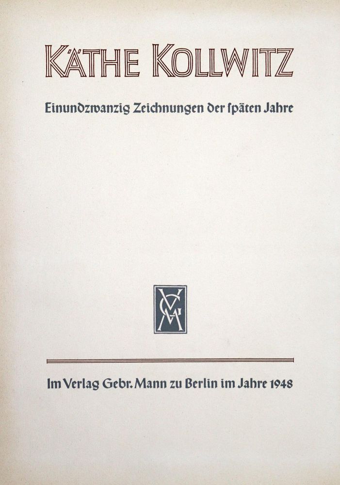 Große Abbildung Nr.6: 133-499 Kollwitz,K.: (Kunstwissenschaft)