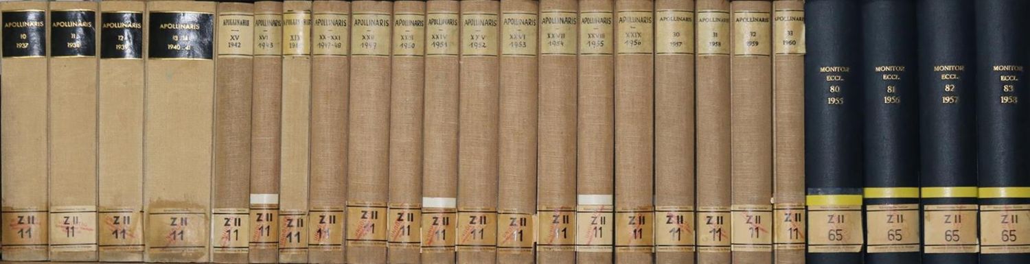 Große Abbildung Nr.1: 133-5 Apollinaris.: (Alte Drucke, Handschriften und Theologie)