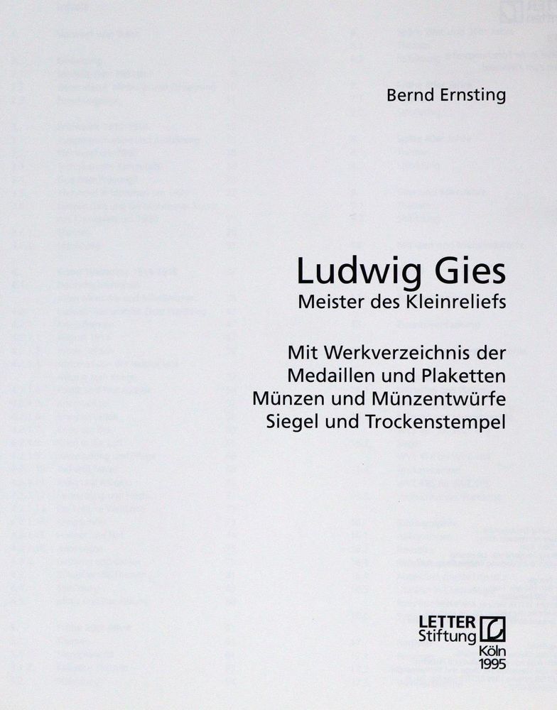 Große Abbildung Nr.3: 133-505 Ernsting,B.: (Medaillen)